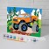 Picture on numbers for children "Jeep", 20 x 28.5 cm