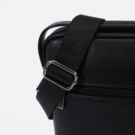 Male bag, black color-4