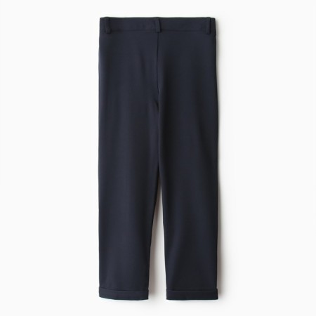 Pants for the boy Minaku: School Collection, dark blue color, height 140 cm-11