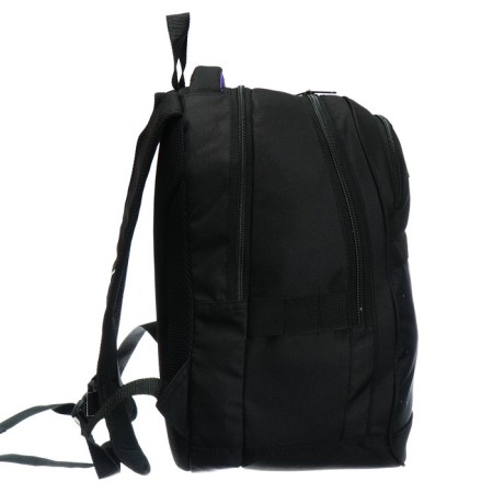 Youth backpack, 40 x 28 x 18 cm, ergonomic back, stavia "cat with a butterfly", black-3