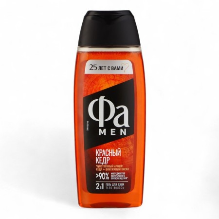 Shower gel FA Men Red Cedarwood, 250 ml-2