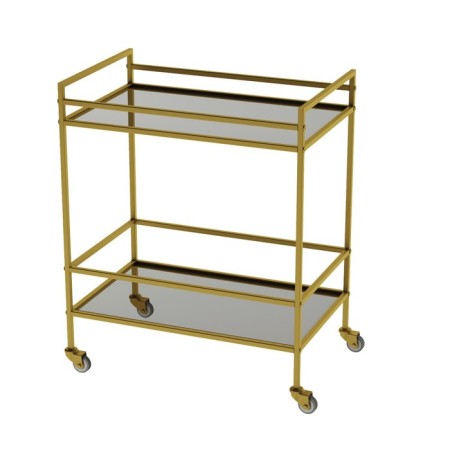 Serving table "Paint", 680 × 430 × 820 mm, color gold