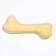 The toy floating "bone-wave" Pizhon Premium, foamed TPR, 12.5 x 4 cm, yellow