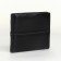 Male purse for magnet, clip for bills, separation for SIM cards, black color