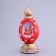 Decorative candle "Easter egg with the temple"