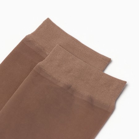 Women's socks 30 den (2 pairs), cappuccino color, size 36-39-1