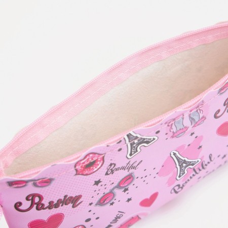 Lightning cosmetic bag, pink color-2