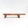 The board is cut, for feeding on legs made of natural cedar MaGistro, 38 × 10.5 × 6.5 cm, with a handle, burnt