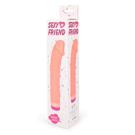Sexy Friend vibrator, realistic, built -in vibrator, 22.5 x 4.3 cm, PVC, bodily-2