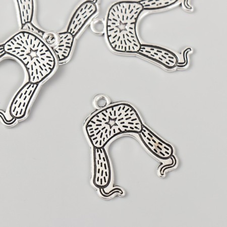 Decor Metal for creativity "Udhanka hat with a star" 2.4x2.6 cm