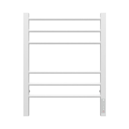 Terminus heated towel rail "Sicily" P6, 450x600 mm, dimmer, white matte