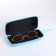 Lightning glasses, length 16 cm, blue color