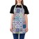 Apron kitchen with a photo print "Flower vibrations", adjustable, size OS
