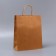 Craft packet without printing, round handle, 26 x 12 x 33 cm, 120 g