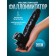 Falloimitator Oka-Khpoki, realist, on a suction cup, gel, 20 x 4.5 cm, black
