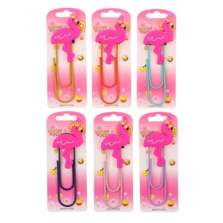 The bookmark is large, 11 cm, Flamingo, mix-1