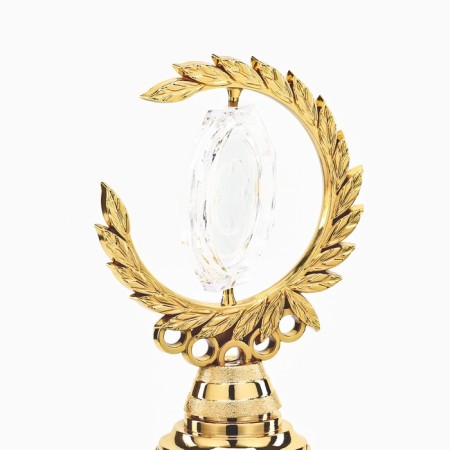 Cup 177C, award figure, gold, plastic stand, 32.6 × 9 × 8 cm.-5