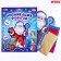 New Year's set for creativity. Application by foil "New Year! Santa Claus"