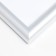 Photo frame plastic "Mira" 29.7x42 cm, (a3) ​​silver (plastic screen)
