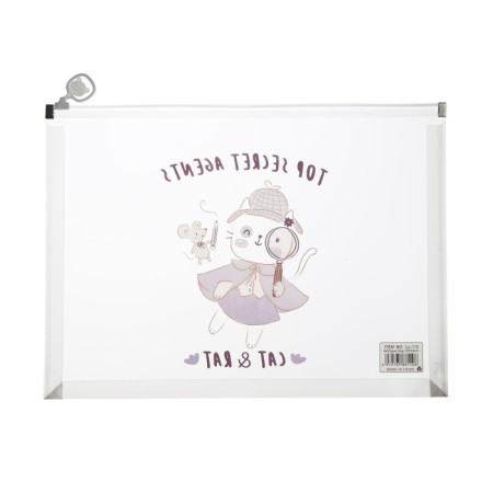 Lightning folder A4 format, 180MKR, with a drawing "Beasts", mix-9