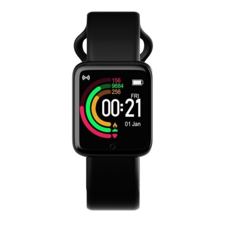 Maxvi SW-01 Black Smart Watches-1