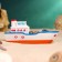 Souvenir ship "Fisherman" 10cm
