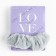 Hair gum "Love" 7.7 x 11 cm