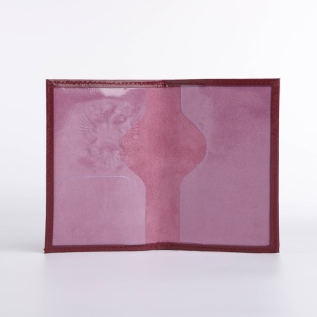 Cover for passport, lilac color-5