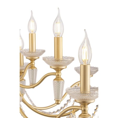 Freya FR2009PL-12G ZOE, 830x830x1750 mm, E14, 12x40W, Color gold-4