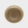 Plate plate of glass Ambiante eclipse, D = 25 cm, brown color