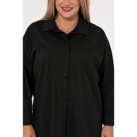 Female shirt, size 60, black color-5