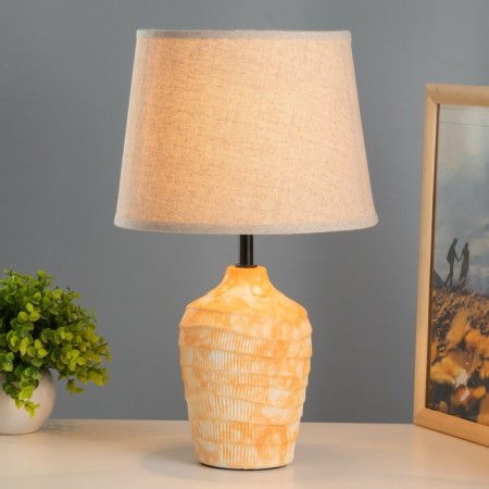 Table lamp "Dalia" E14 40W orange 22.5x22.5x37cm Risalux-1