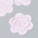 The workpiece of Foamiran "Flower Curly" 10x9.5 cm set 5 pcs. light pink