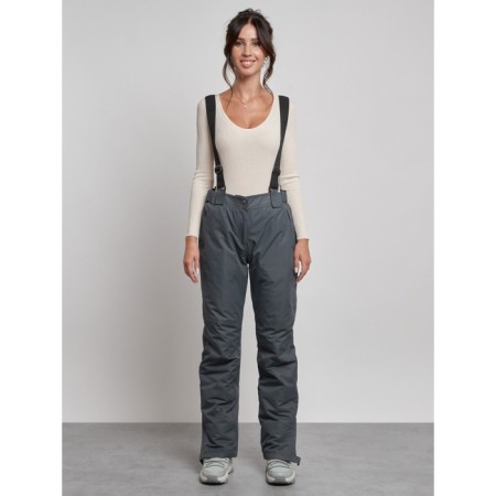 Semi -combinezone Ski Drapeted Women's, size 44, color gray color-16
