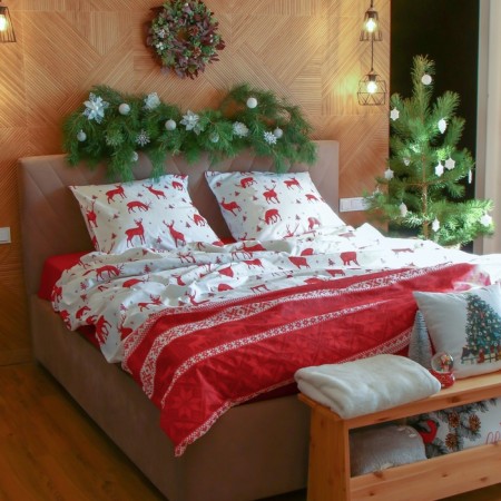 Bed linen "Ethel" 1.5 joint venture Scandinavia 143*215 cm, 150*214 cm, 70*70 cm - 2 pcs-2