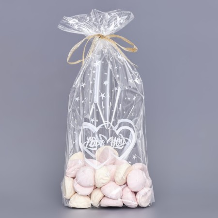Package Packing BOPP, with a bottom fold, "two halves" 20*35 cm-2