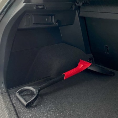 Car shovel with scraper-3