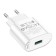 Network charger Hoco C109A, 1 USB, 18 W, Qc, White