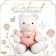 Soft toy "Little Friend", a bear in a pink overalls