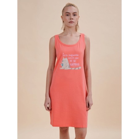 Female dress, size l, pink color