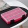 Organizer Plastic for storage, 9 departments, 19 × 13 × 3 cm, color mix