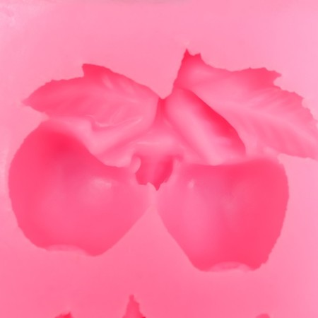 Mold silicone "Pumpkin, apples and turnips" 3 objects 5.4x11 cm-6