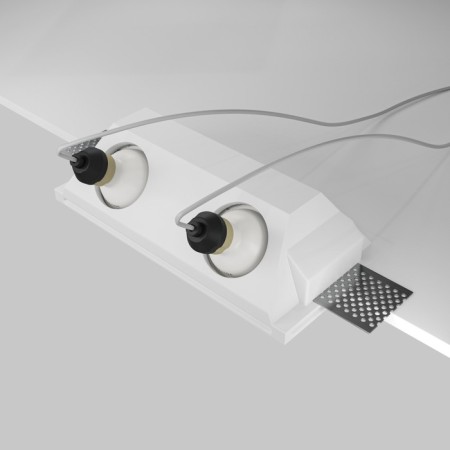 The built-in lamp Technical DL002-1-02-W, 2x35W, 23x12x6.4 cm, GU10, white color-5