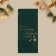 Gift envelope, “Happy New Year”, embossing, designer paper, 11 x 22 cm, New Year