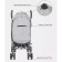 Stroller walking children's Rant Basic "Tango" RA351, folds on a cane, color Silver Grey