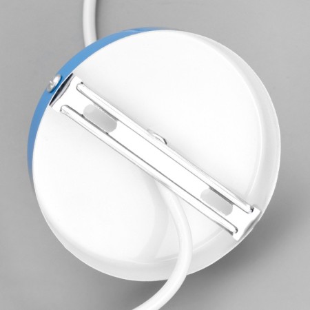 Lamp Bayerlux suspension Bayerlux "square" 1x40W E27 blue 16x16x18-116 cm-7