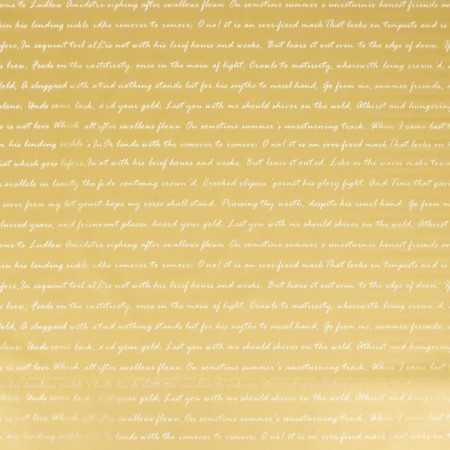 Two -sided "letter", beige, 58 x 58 ± 5% cm-2
