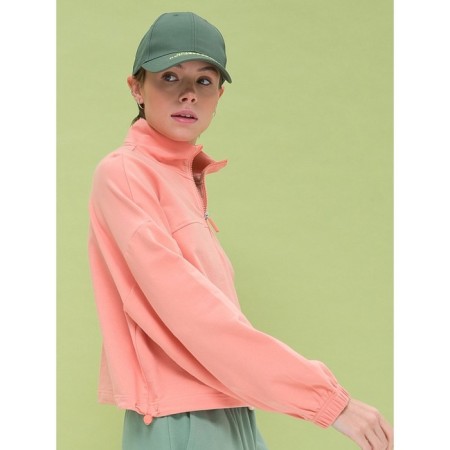 Female sweatshirt, size l, peach color-1