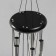 Wind Music Metal, tree "Crystals" 5 tubes 60x9x9 cm