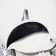 School backpack from textiles on lightning, 3 pockets, white/gray color